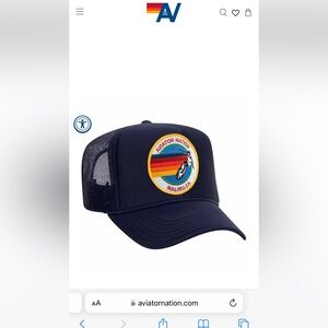 Aviator Nation Malibu Vintage Trucker Hat
